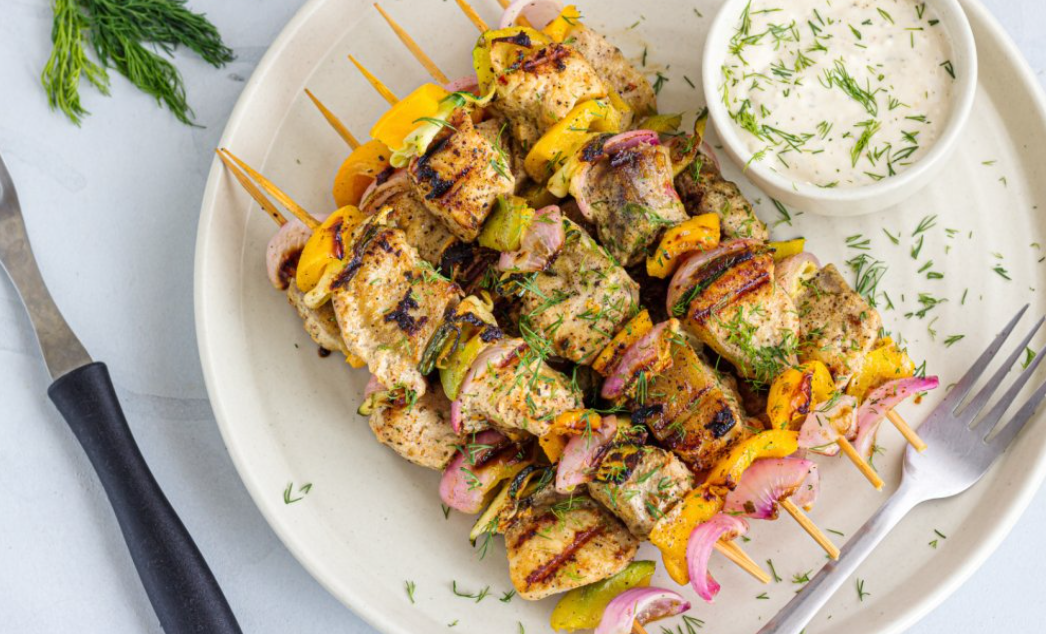 Fish Skewer (Piece + Chips) 